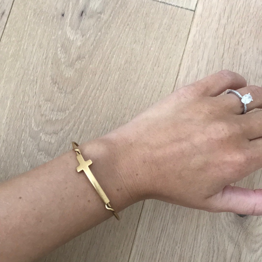 Alex & Ani cross bracelet